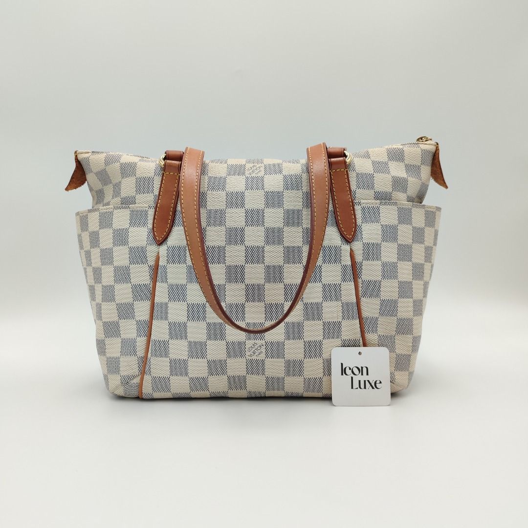 Louis Vuitton LV Totally PM Damier Azur, Luxury, Bags & Wallets on Carousell