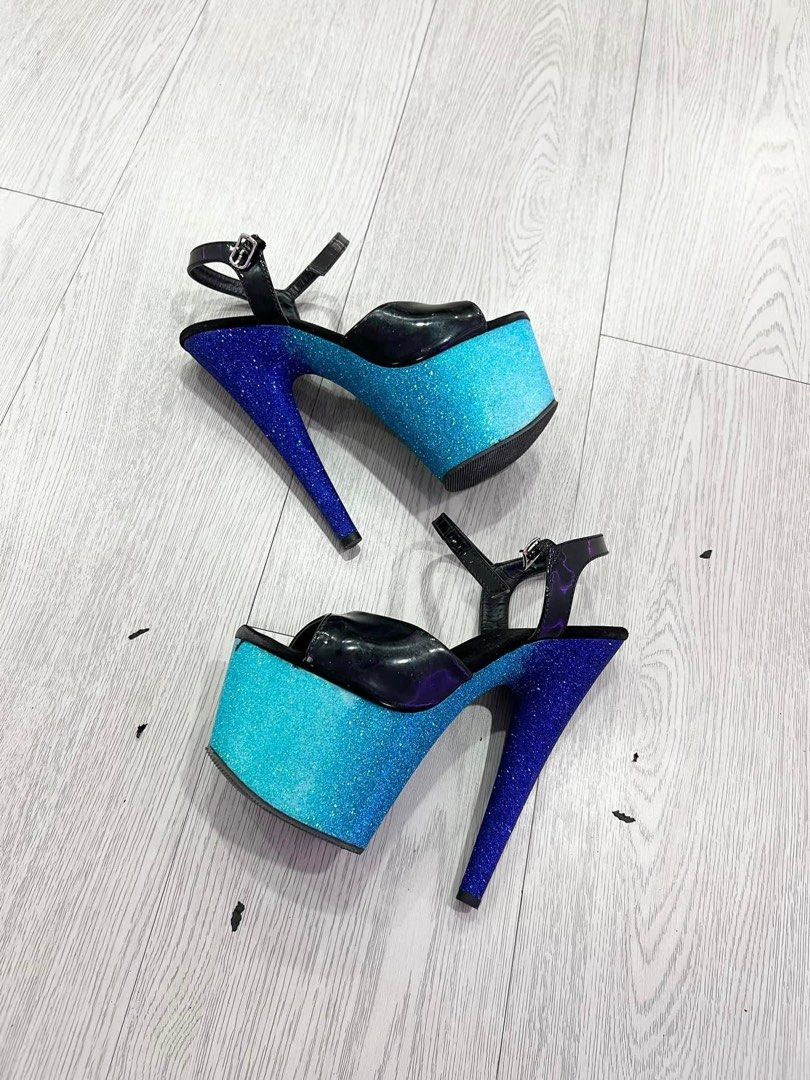 Ombre platform cheap sandals
