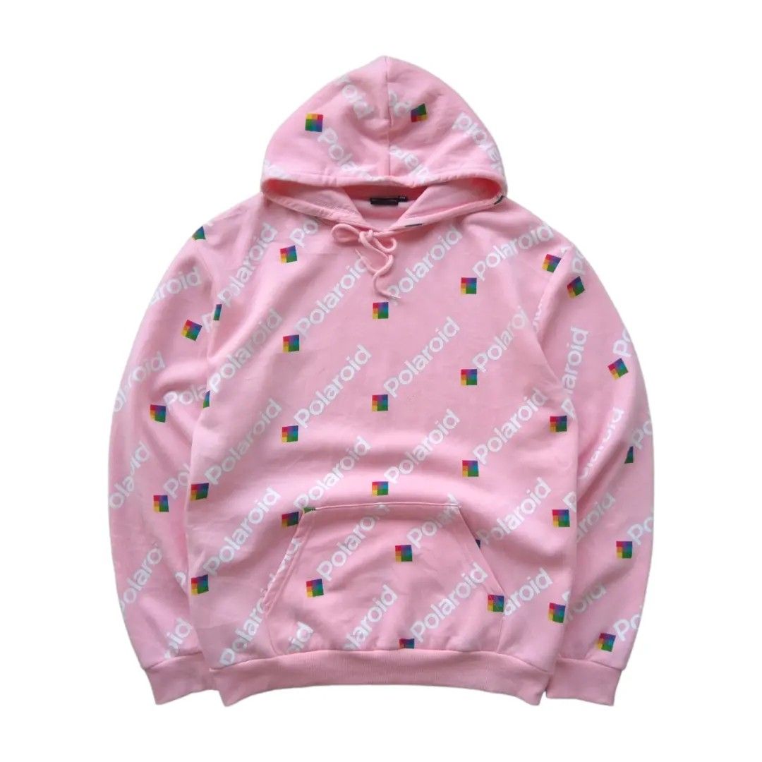 Polaroid hoodie Fesyen Wanita Pakaian Wanita Atasan di Carousell