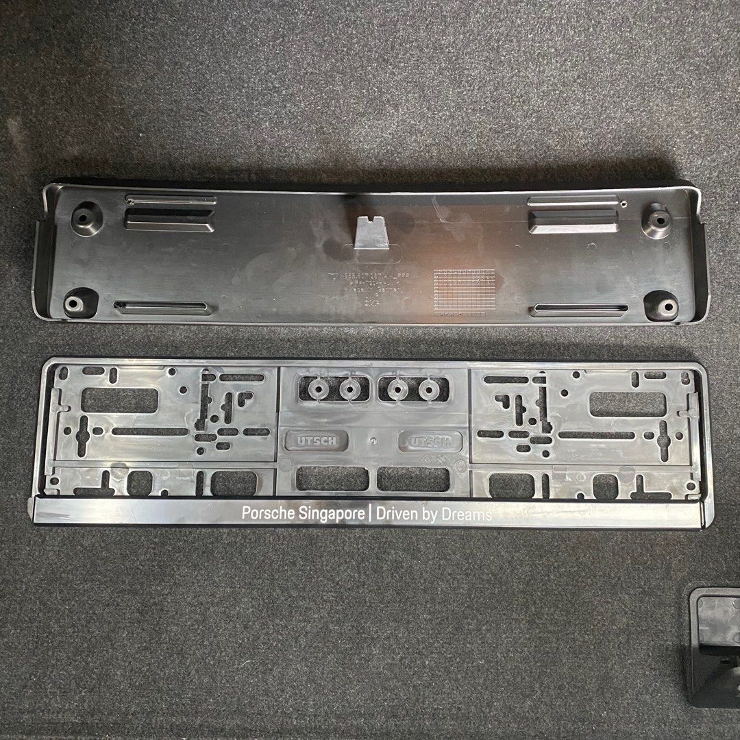 Porsche Macan Car Plate, Car Accessories, Accessories on Carousell