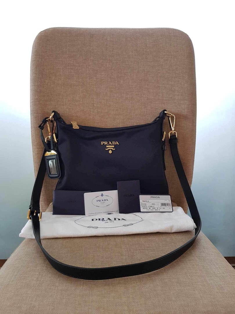 Prada Re-Nylon and Saffiano Leather Shoulder Messenger Bag Japan Sourced,  Luxury, Bags & Wallets on Carousell