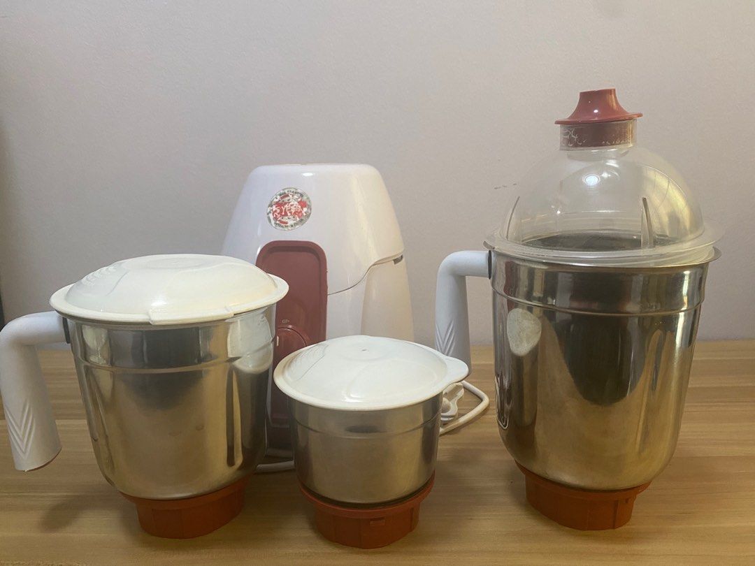 Prestige elegant mixer grinder / mixie with juicer jar 4 jars, TV