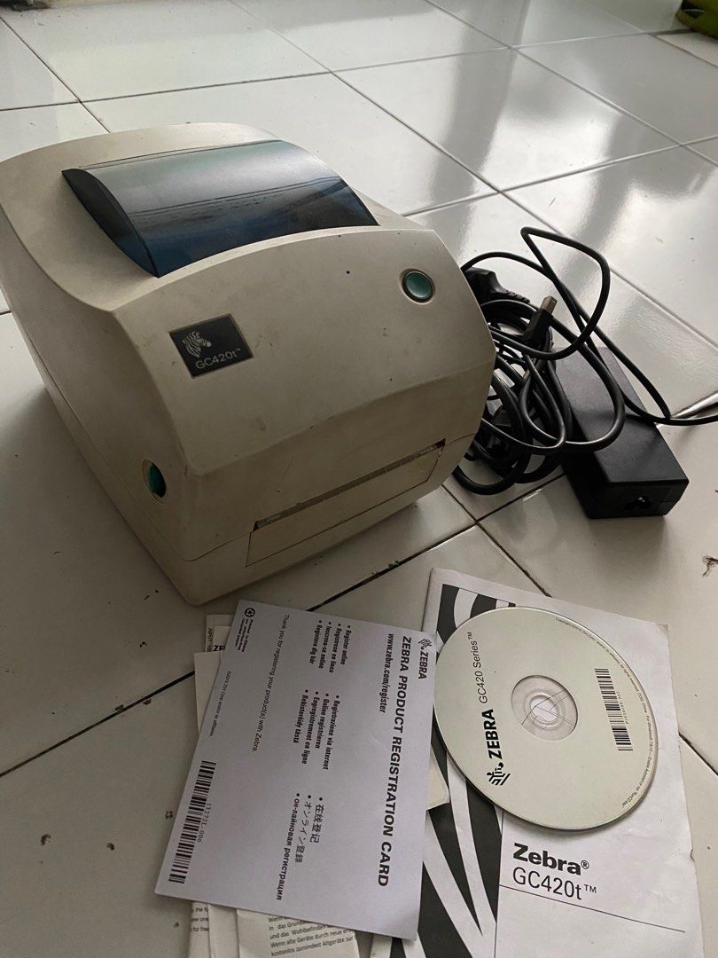Printer thermal zebra gc420t cocok buat label pengiriman on Carousell