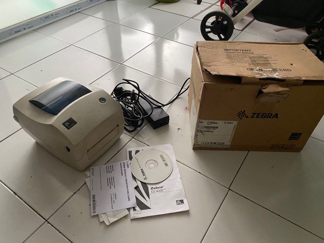 Printer Thermal Zebra Gc420t Cocok Buat Label Pengiriman On Carousell 4085