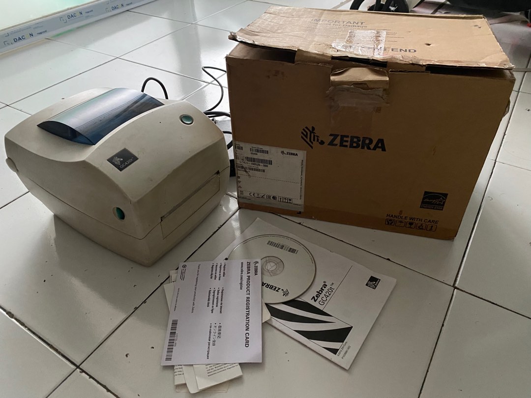 Printer thermal zebra gc420t cocok buat label pengiriman on Carousell