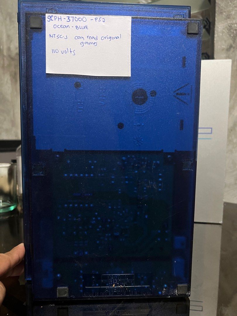 PS2 OCEAN BLUE LIMITED EDITION, Video Gaming, Video Game Consoles ...