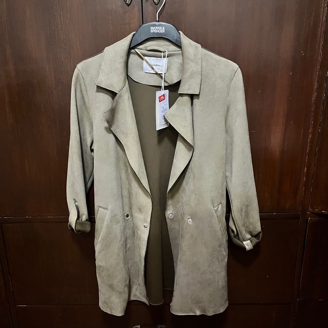 Pull & Bear Trench Coat on Carousell