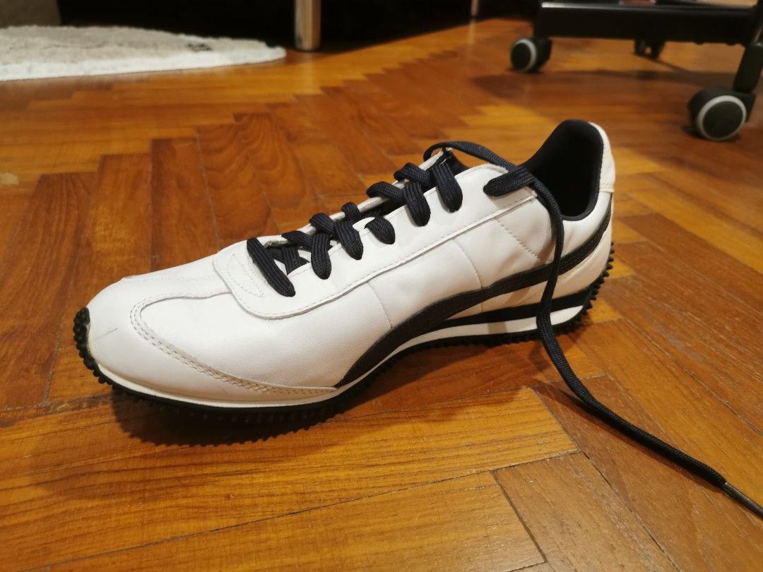 Puma speeder shoes white hot sale