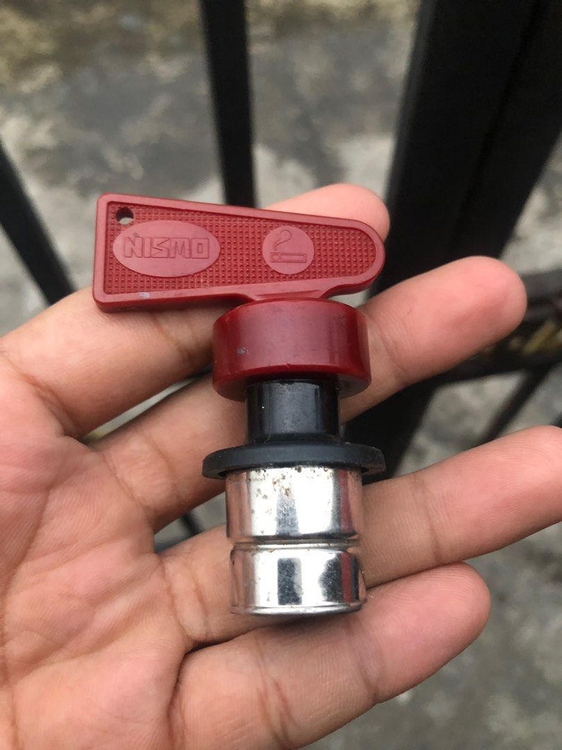 rare Nismo old logo kill switch cigarette lighter, Auto Accessories on