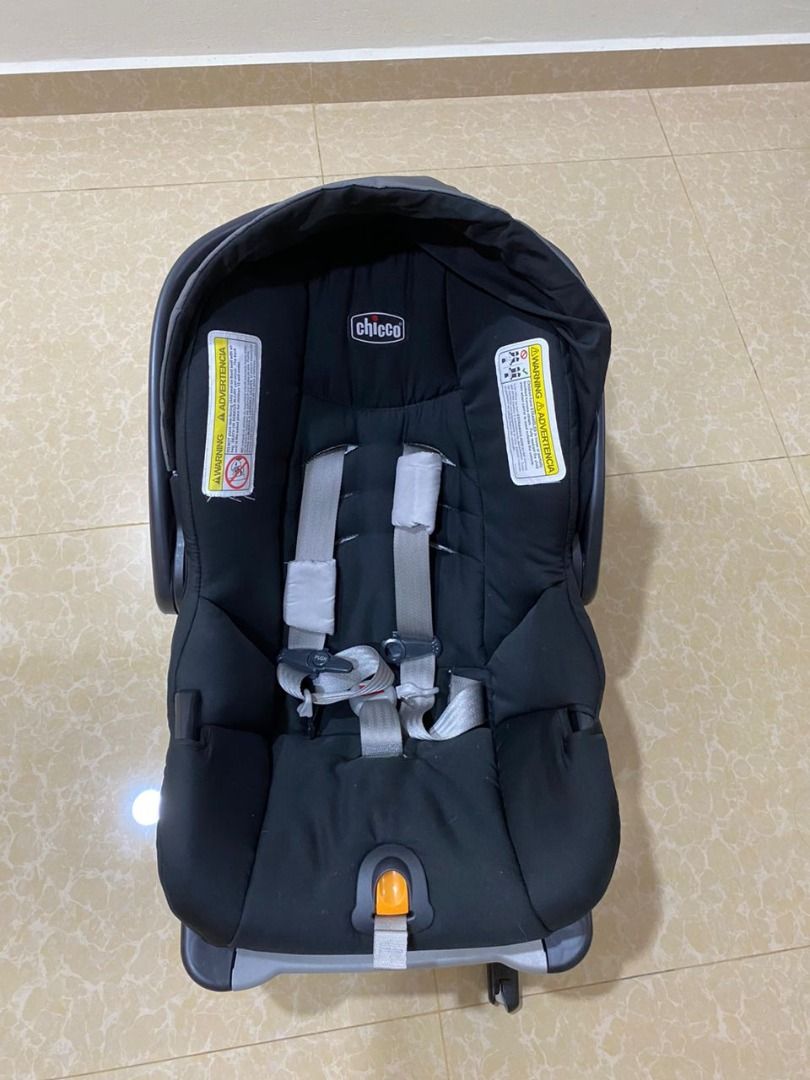 RARELY USED CHEAPEST ORIGINAL CHICCO KEYFIT 30 KEYFIT30 INFANT NEWBORN CAR SET ISOFIX FREE BASE EXPIRED MAY2027