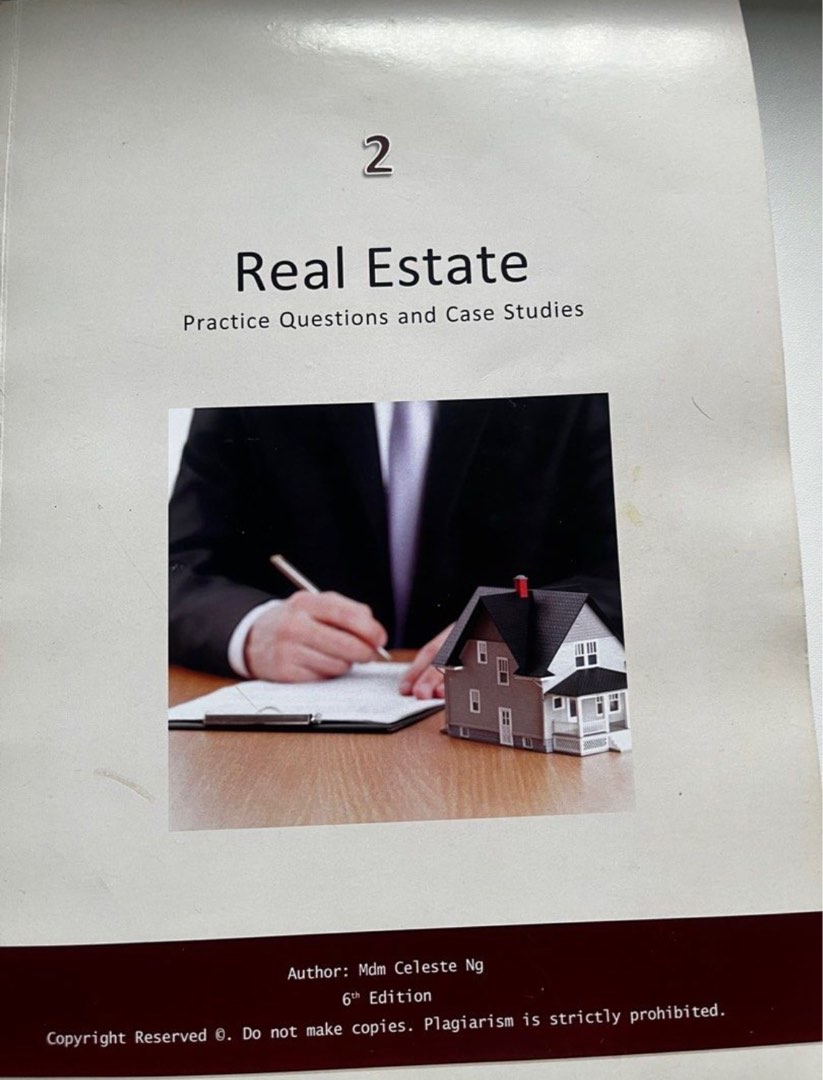 Real Estate Practice Questions and Case Studies by Celeste Ng, Hobbies