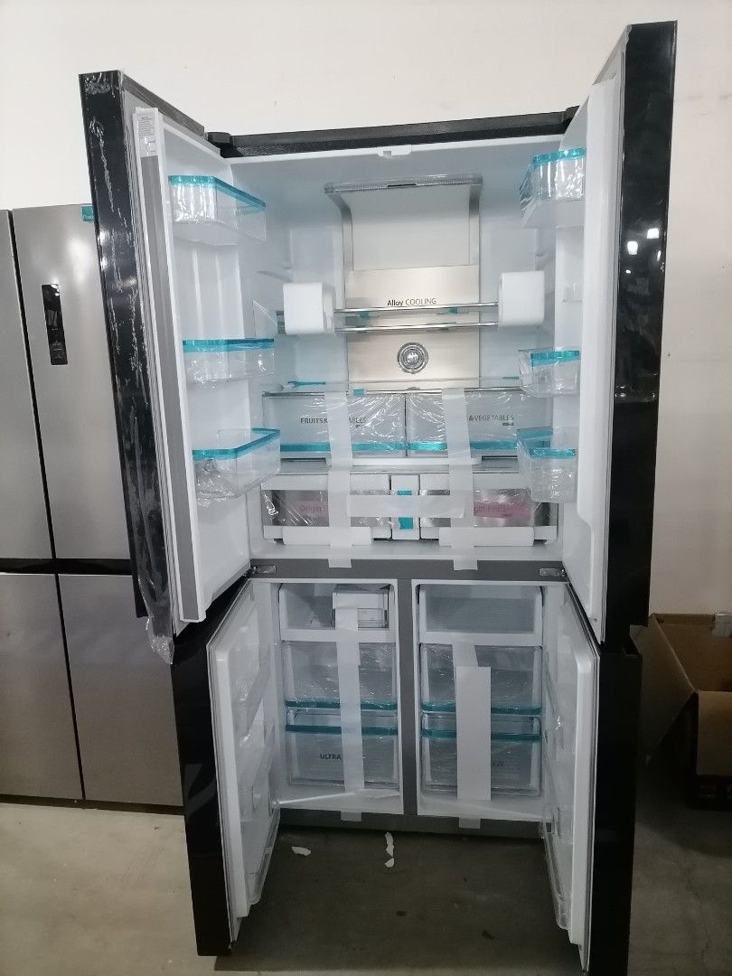 Refrigerator 4 door 22cu.ft inverter 220v Toshiba, TV & Home Appliances