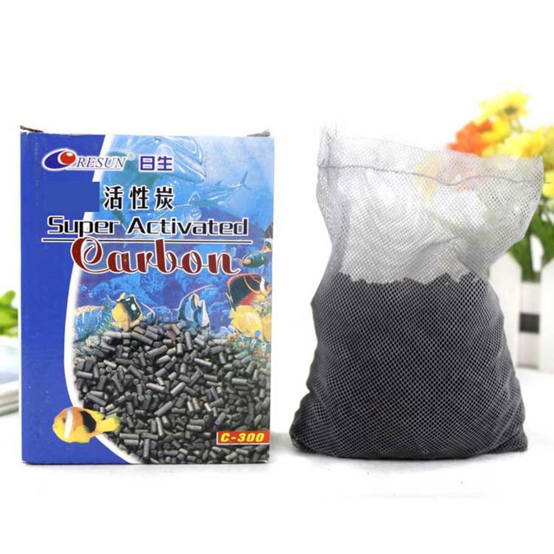Resun Super Activated Carbon Aquarium Filter Charcoal Fish Tank