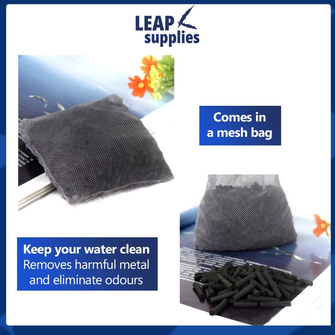 Resun Super Activated Carbon Aquarium Filter Charcoal Fish Tank Activated Charcoal, Pet