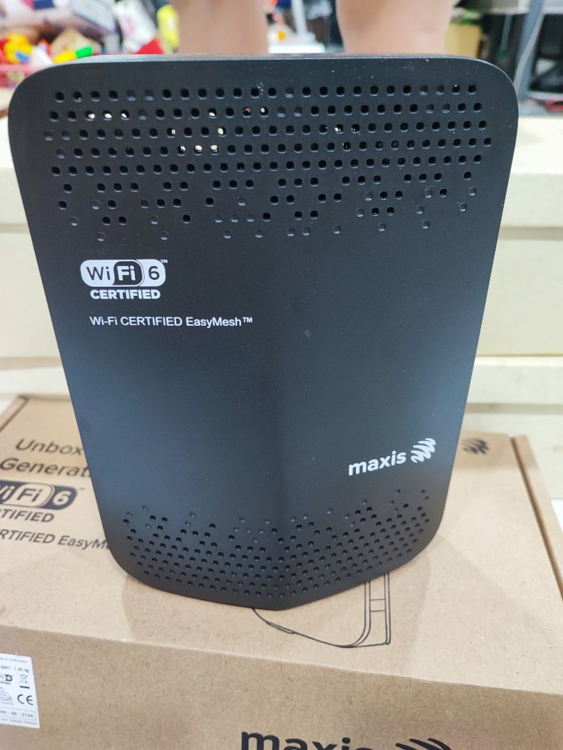 MAXIS Fibre Wifi 6 Router, Computers & Tech, Parts & Accessories ...