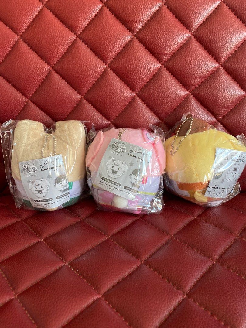 Sailor Moon Eternal x Sanrio Characters Fuwakororin keychain plush soft ...