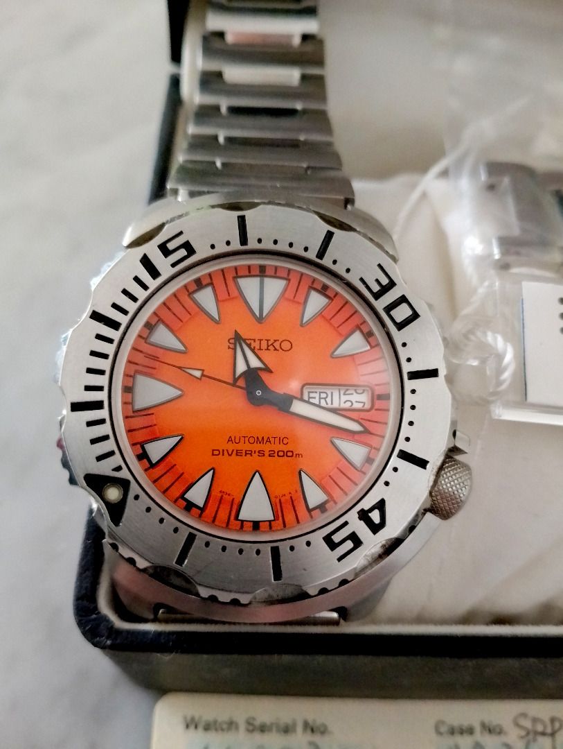 Seiko orange monster gen 2 for sale store