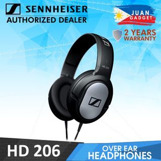 Sennheiser HD 206 Over-ear Headband HiFi Headphone Stereo Headset  | JG Superstore