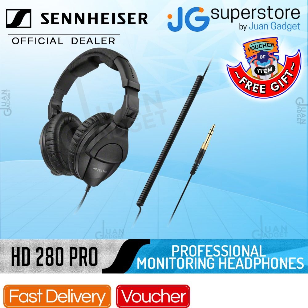Sennheiser HD 280 PRO Circumaural Closed Back Professional Monitor