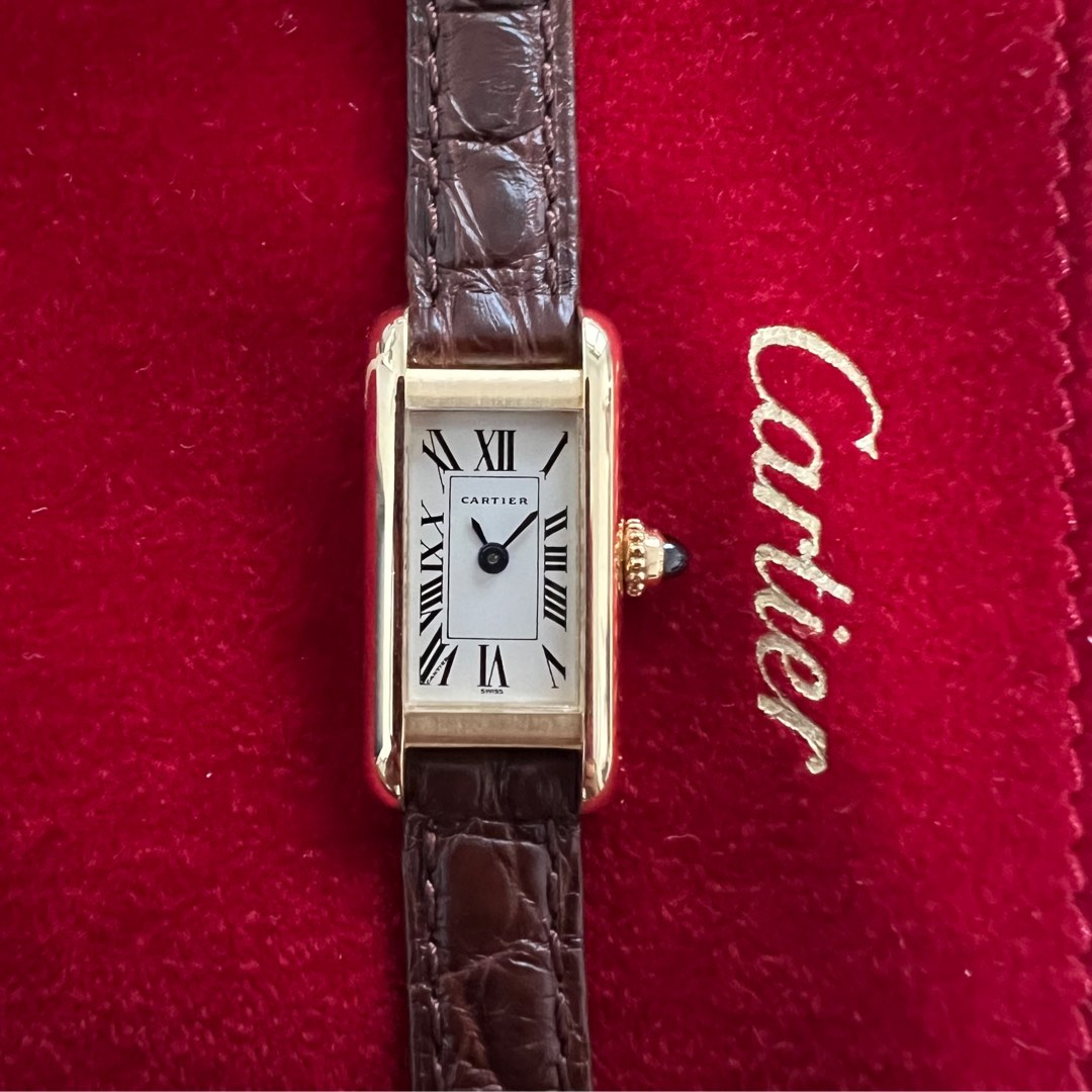 Cartier hotsell tank allongee