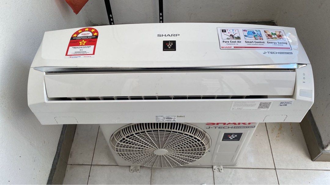 Sharp Air Conditioner 1HP, TV & Home Appliances, Air Conditioners