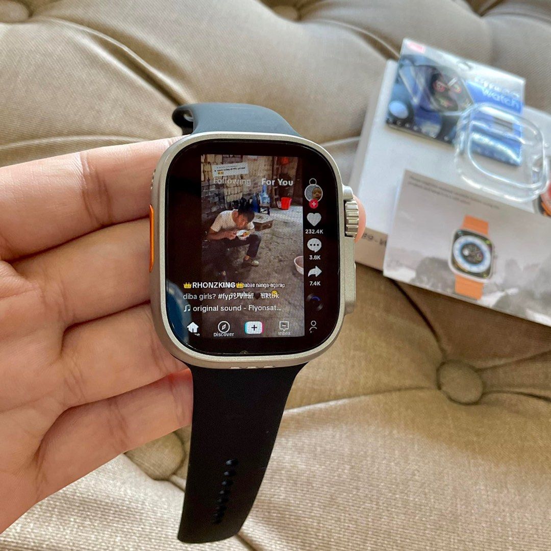 Sim Blue Watch Smart Ultra Watch w/ Sim Slot & Wifi, Mobile Phones & Gadgets ...