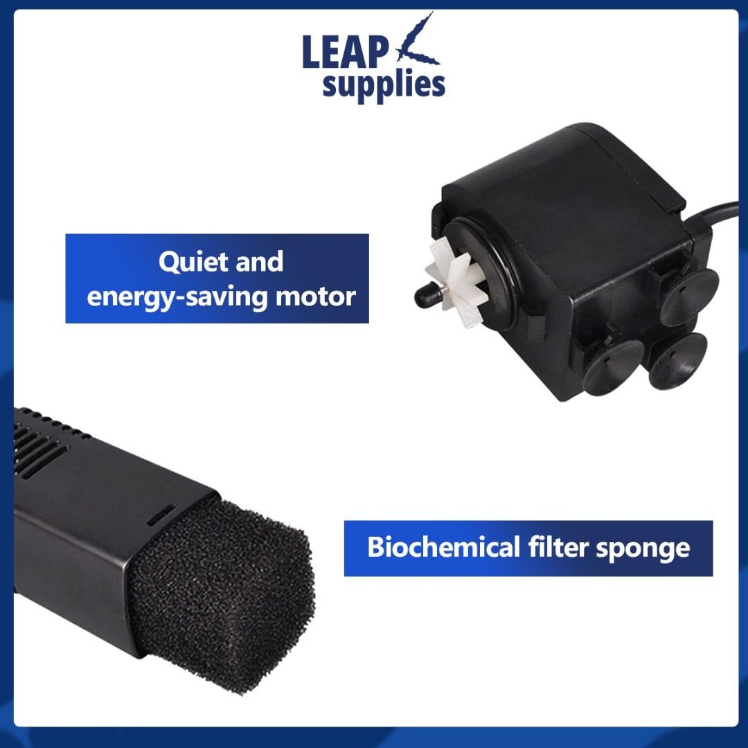 SOBO Aquarium Internal Filter Fish Tank Internal Air Pump Oxygen