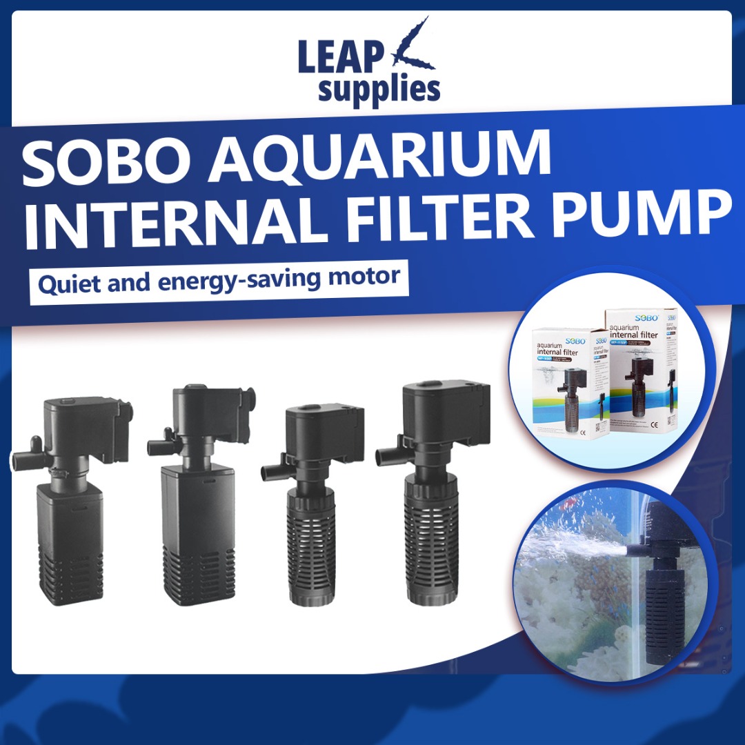 SOBO Aquarium Internal Filter Fish Tank Internal Air Pump Oxygen