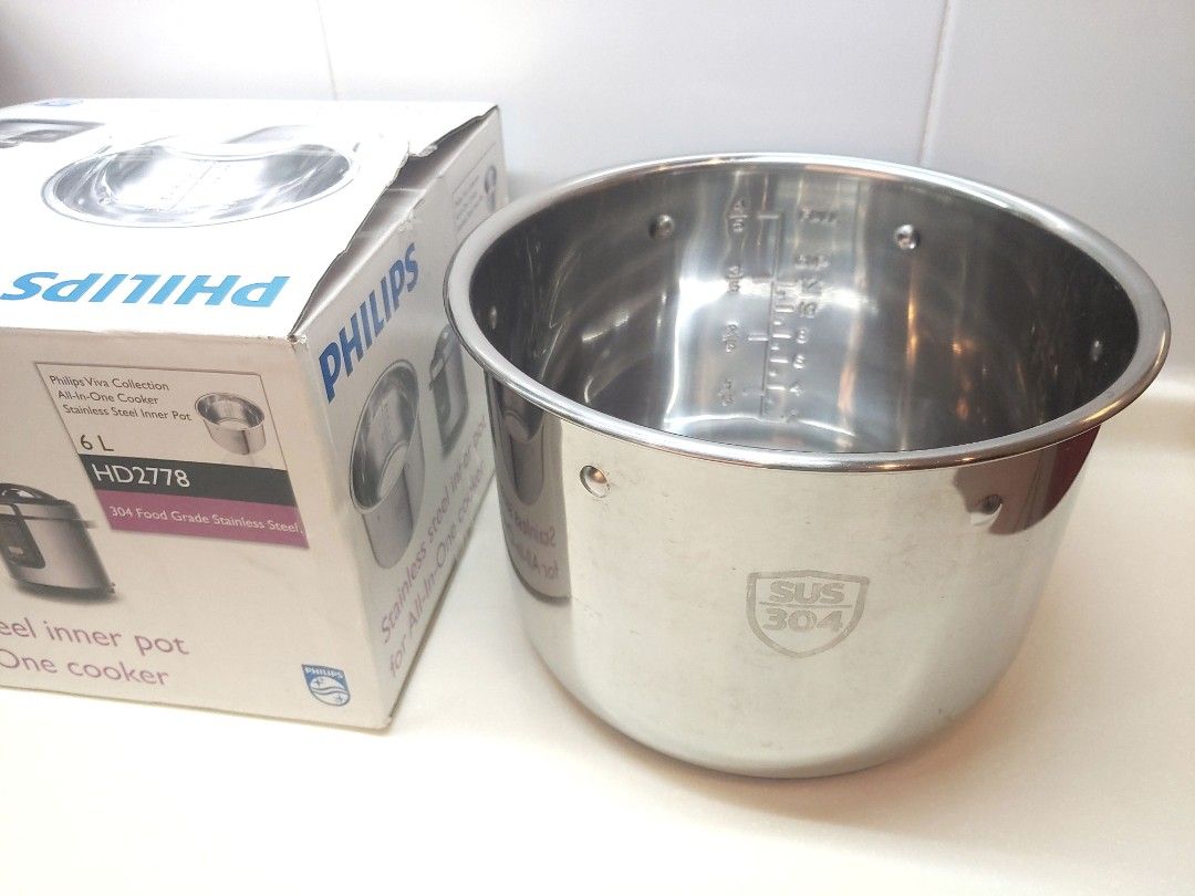 Philips all in one cooker stainless steel inner online pot