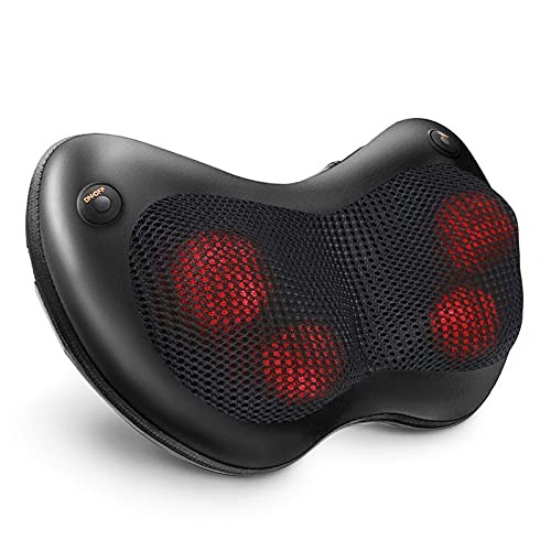 Mo Cuishle Shiatsu Neck & Back Massager Pillow with Heat, Health &  Nutrition, Massage Devices on Carousell