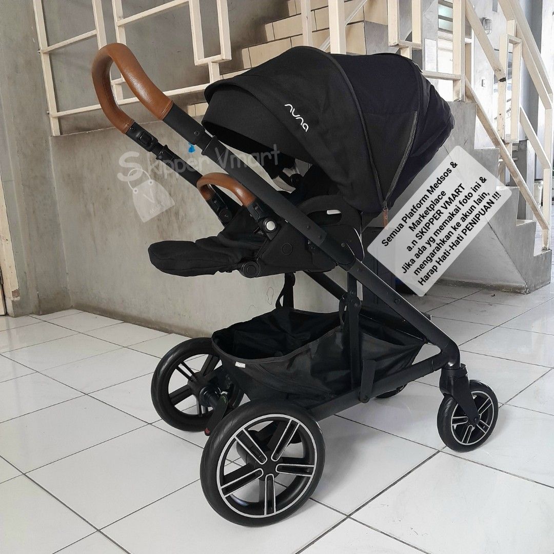 Stroller Stroler NUNA MIXX NEXT CAVIAR not Yoyo Babyzen Preloved on