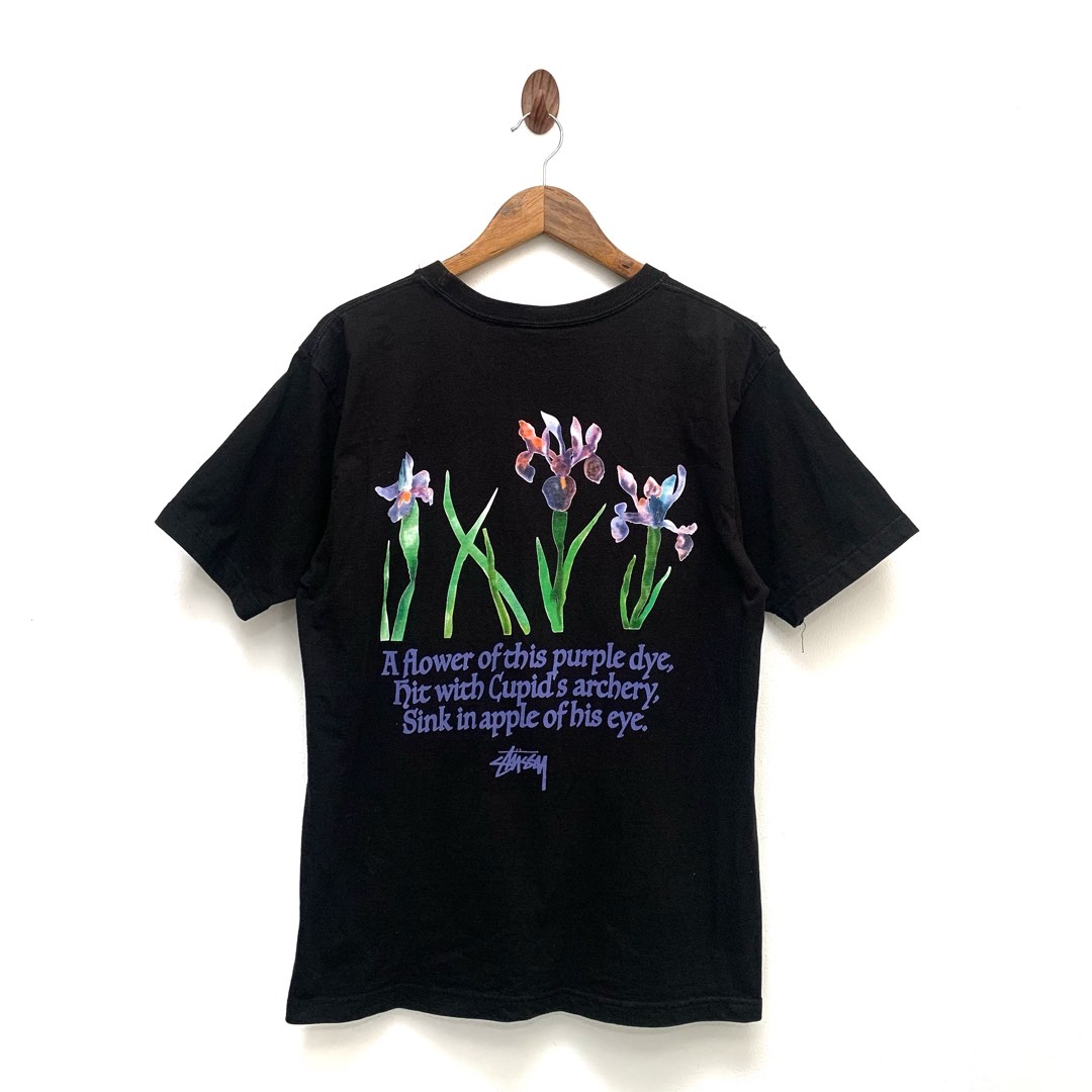 Stussy “Water Flowers” Tee on Carousell