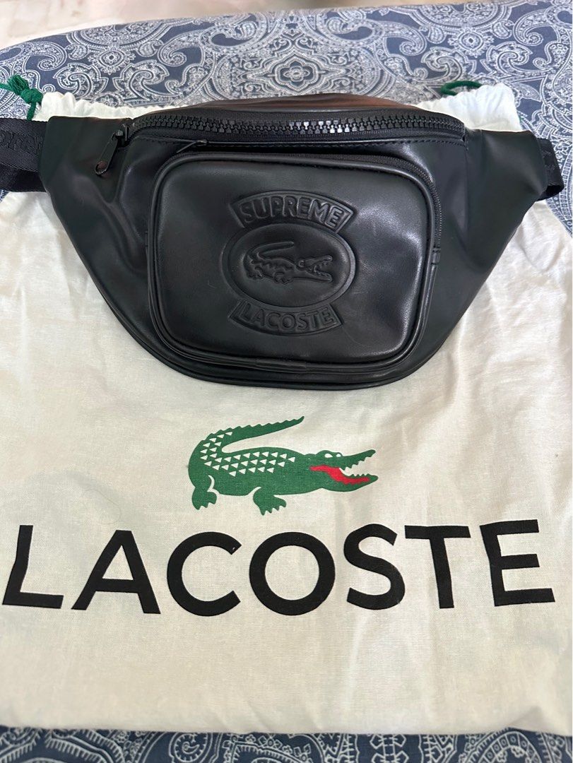 Supreme lacoste fanny pack on sale