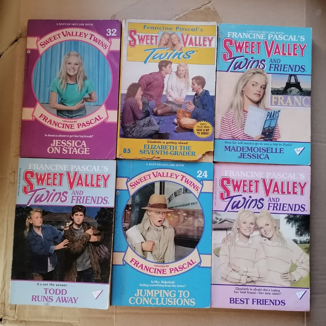 sweet valley twins books