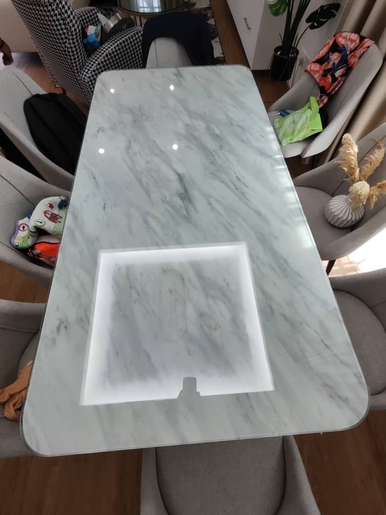 TABLE GLASS ALAS KACA MEJA l glass top install, Services, Others on ...
