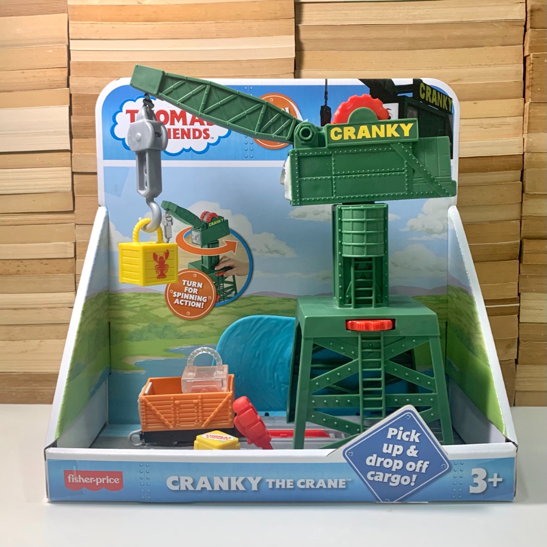 Thomas Friends Cranky The Crane by Fisher Price Hobbies Toys Toys Games on Carousell