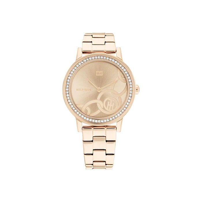 Tommy Hilfiger 1782436 Maya Rose Gold Stainless Steel Crystal Ladies Dress Watch
