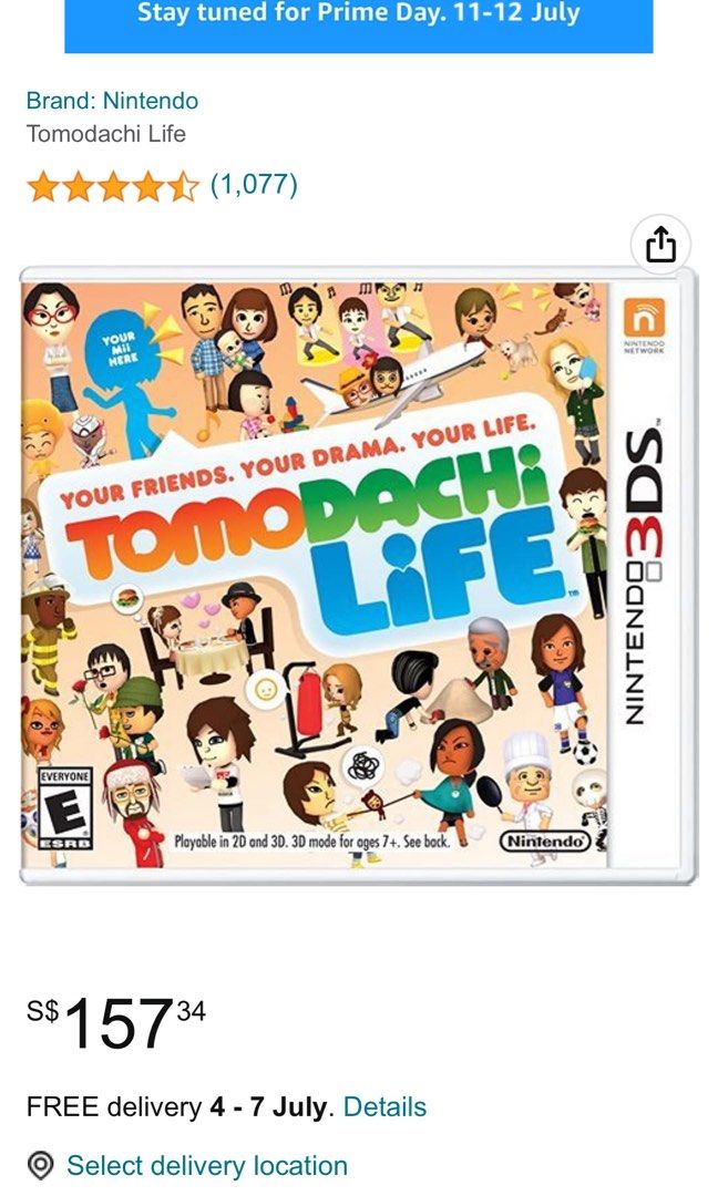 Nintendo 3ds tamagotchi life hotsell