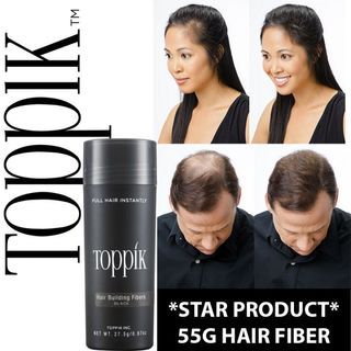 Toppik 5 stars review hair loss regrow fiber