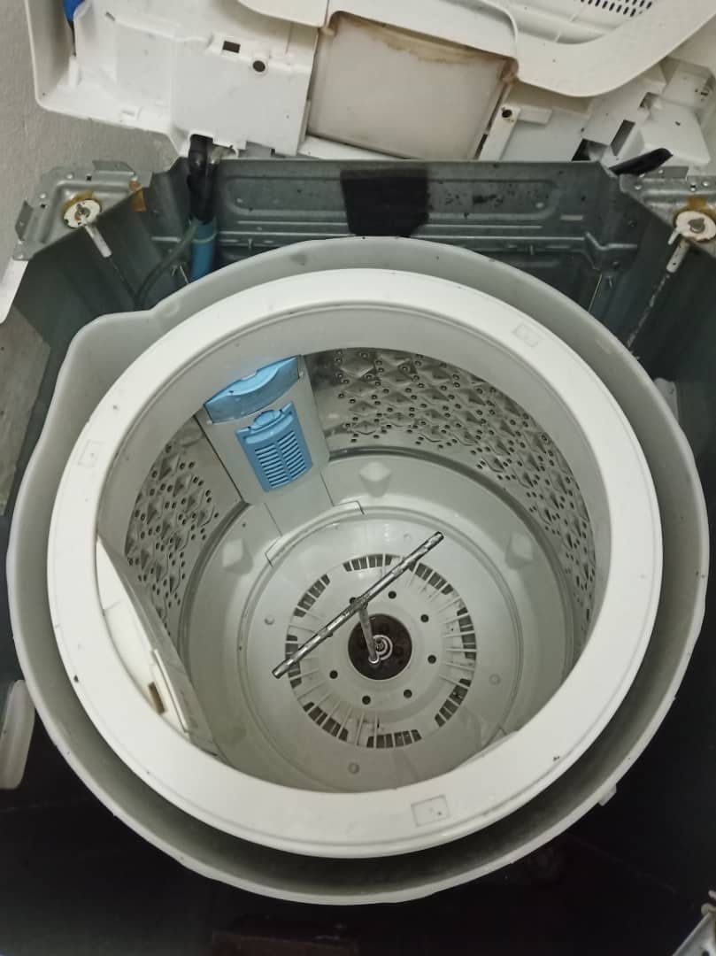 TOSHIBA 7.2kg Top Load Washing Machine Cleaning Service, TV & Home