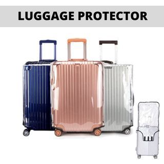 Transparent Luggage Cover PVC Full Cover Waterproof Suitcase Protector  Wear-resistant Luggage Protective Suitcase Cove - AliExpress