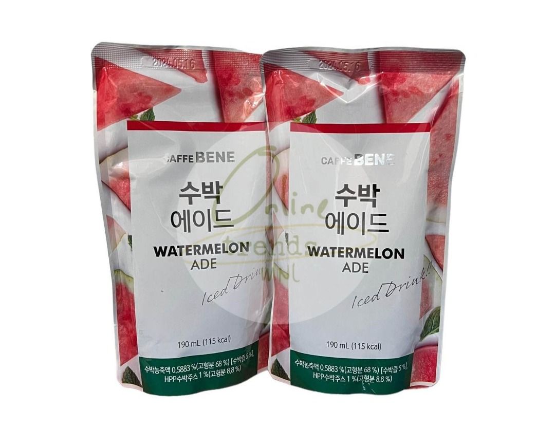 TRENDING KOREAN COFFEE & JUICE ADE POUCH DRINKS, Food & Drinks