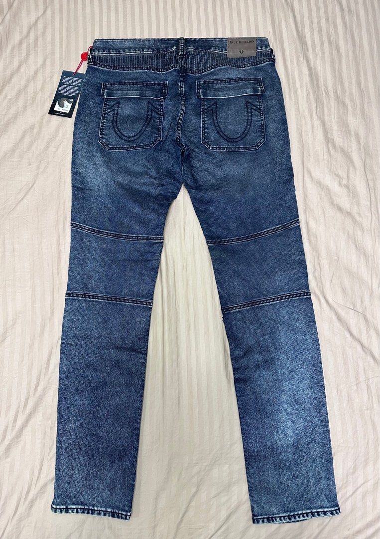 TRUE RELIGION | Rocco Drift Moto Pants (Category: Jeans) located in Lapu Lapu. Submitted by nervecloset (Listing ID 1239838904, Image 2). Description: TRUE RELIGION | Rocco Drift Moto Pants size 32 on tag..Fits 34 Actual measurements shown in photos Brandnew with tag 4650 + sf.