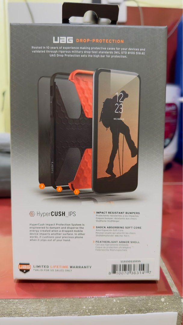 UAG Civilian Case oft Iphone 13 Pro (Category: Cases & Sleeves) located in Paranaque City. Submitted by chriscee1987 (Listing ID 1239806081, Image 2). Description: For Sale Original UAG Civilian Case for Iphone 13 Pro In good condition.Used it twice. For only ₱1,200 (negotiable) See pictures for details. RFS: not using anymore / need funds Delivery: lalamove or any delivery courier (buyer will shoulder shipping fee) Meet up: Paranaque Aree or nea