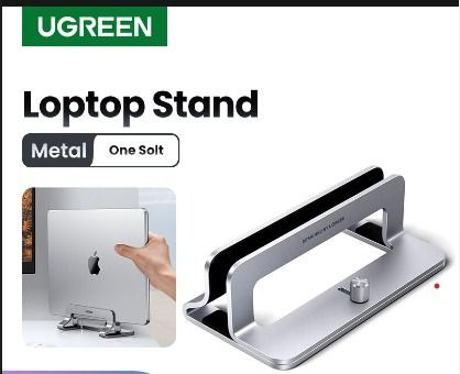 UGREEN Vertical Laptop Stand Holder Foldable Aluminum Notebook Stand Laptop  Tablet Stand Support For Macbook Air Pro PC 17 inch