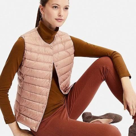 Women ultra light down compact vest on sale
