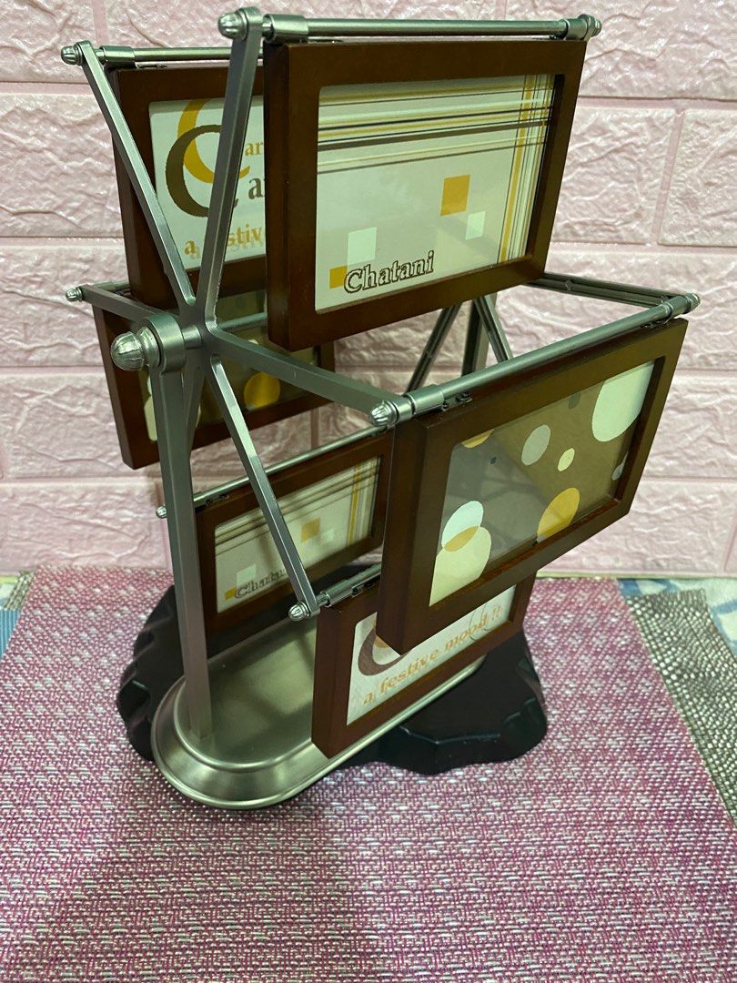 Line Up Rotation Frame Very Classic Rotation Photo Frame, Furniture & Home Living, Home Decor ...