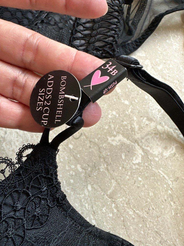 Victoria's Secret bombshell bra 34B, Women's Fashion, New Undergarments &  Loungewear on Carousell