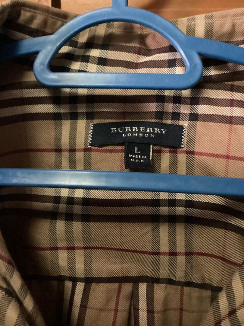 Vintage Burberry Longsleeve Button Up Shirt
