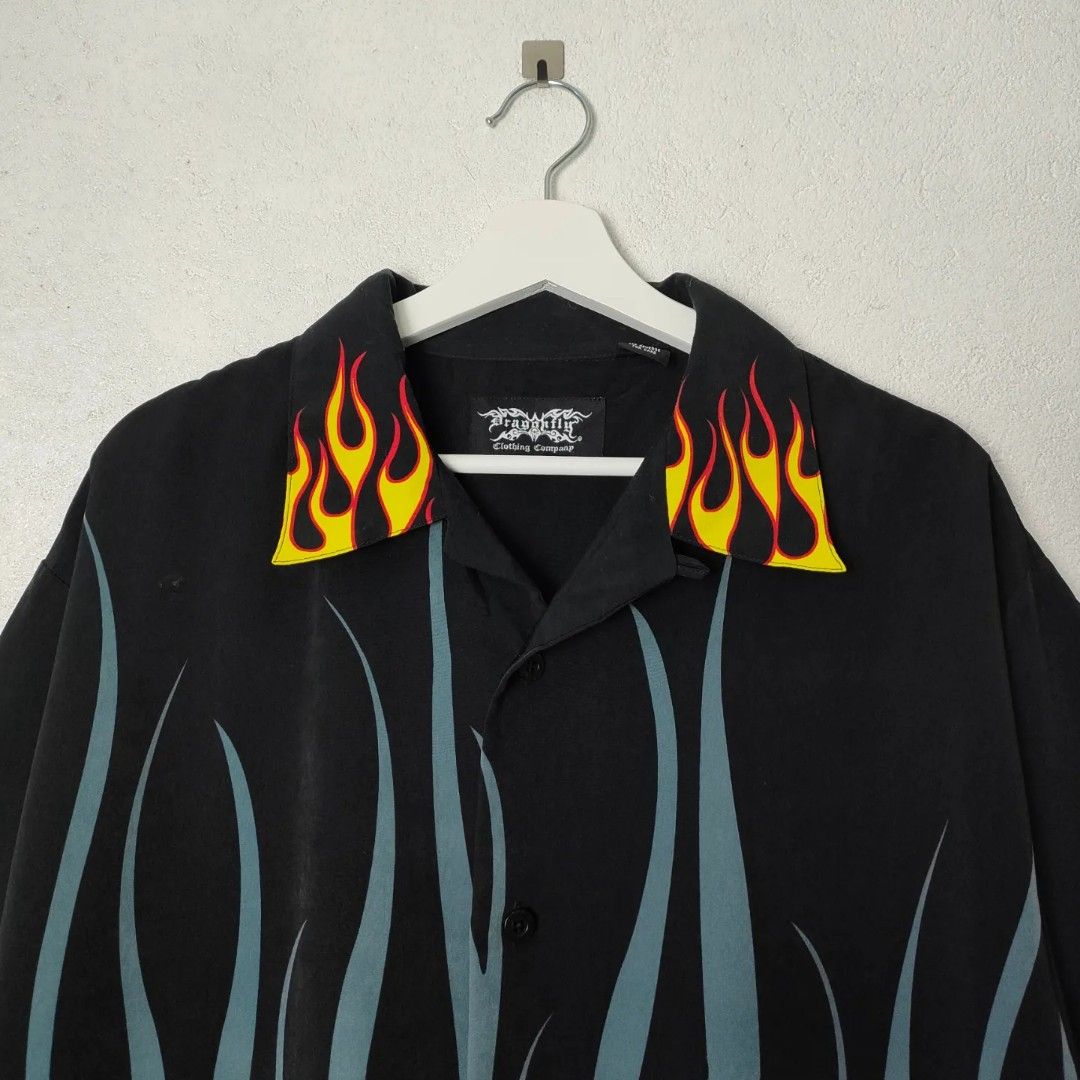 Dragonfly clothing 2025 flame shirt